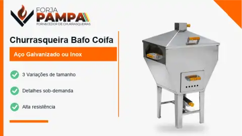 Churrasqueira Bafo Coifa