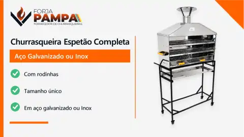 Churrasqueira Espetão Completa