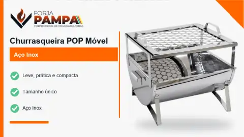 Churrasqueira POP Móvel